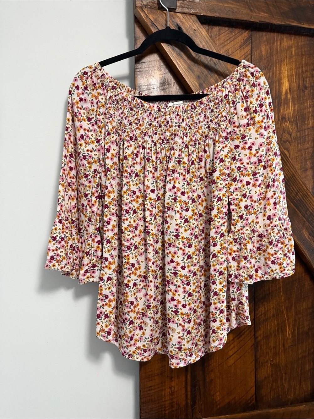 beachlunchlounge Pink Multi Floral Blouse
